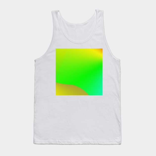 green orange gradient Tank Top by Artistic_st